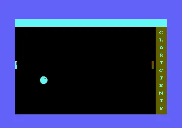 Clasic Tenis (1989)(Amstrad USer Club) screen shot game playing